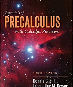 (eBook PDF) Essentials of Precalculus with Calculus Previews (Jones & Bartlett Learning Series in Mathematics) 6th Edition