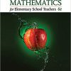 (eBook PDF) Mathematics for Elementary School Teachers 6th Edition