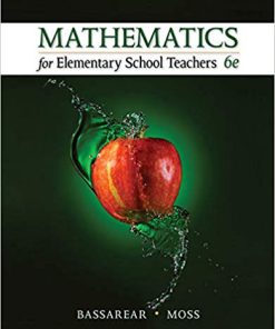 (eBook PDF) Mathematics for Elementary School Teachers 6th Edition