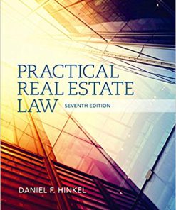 (eBook PDF) Practical Real Estate Law 7th Edition