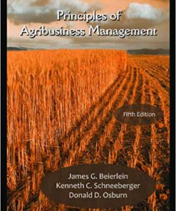 (eBook PDF) Principles of Agribusiness Management 5th Edition