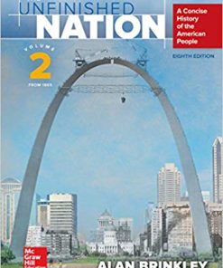 (eBook PDF) The Unfinished Nation Vol 2 8th Edition