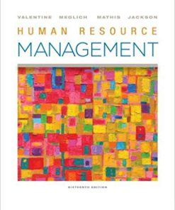 (eBook PDF) Human Resource Management 16th Edition by Sean R. Valentine