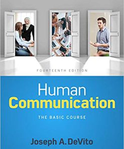 (eBook PDF) Human Communication: The Basic Course 14th Edition