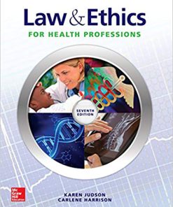 (eBook PDF) Law & Ethics for Health Professions 7th Edition
