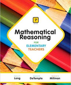 (eBook PDF) Mathematical Reasoning for Elementary Teachers 7th Edition