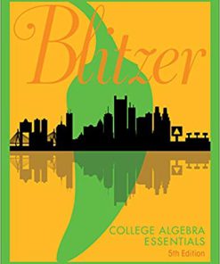 (eBook PDF) College Algebra Essentials 5th Edition