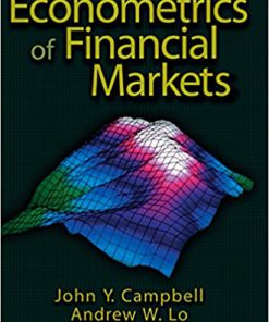 (eBook PDF) The Econometrics of Financial Markets 2nd ed. Edition