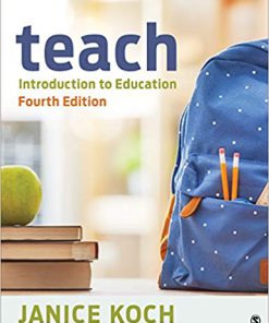 (eBook PDF) Teach: Introduction to Education 4th Edition