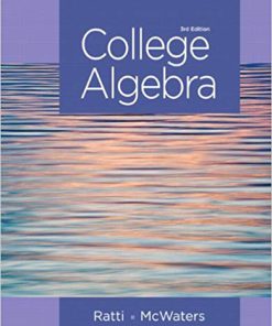 (eBook PDF) College Algebra 3rd Edition by J. S. Ratti