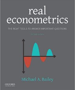 (eBook PDF) Real Econometrics: The Right Tools to Answer Important Questions 2nd Edition