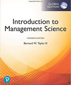 (eBook PDF) Introduction to Management Science, 13th Global Edition