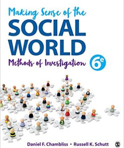 (eBook PDF) Making Sense of the Social World: Methods of Investigation 6th Edition