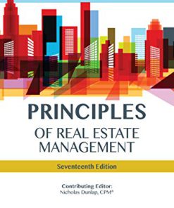 (eBook PDF) Principles of Real Estate Management 17th Edition