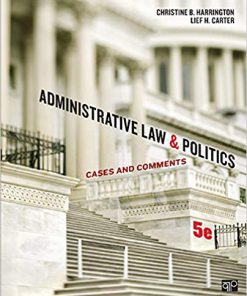 (eBook PDF) Administrative Law and Politics: Cases and Comments 5th Edition