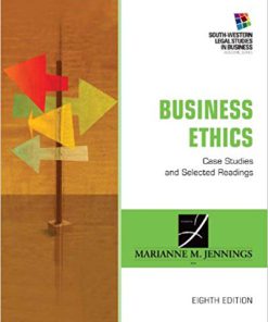 (eBook PDF) Business Ethics: Case Studies and Selected Readings 8th Edition