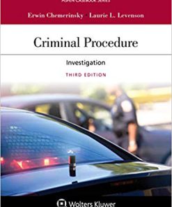 (eBook PDF) Criminal Procedure: Investigation (Aspen Casebook Series) 3rd Edition