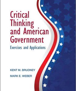 (eBook PDF) Critical Thinking and American Government