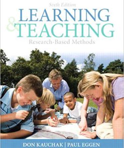 (eBook PDF) Learning and Teaching: Research-Based Methods 6th Edition