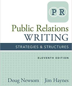 (eBook PDF) Public Relations Writing: Strategies & Structures 11th Edition