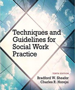 (eBook PDF) Techniques and Guidelines for Social Work Practice 10th Edition