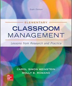 (eBook PDF) Elementary Classroom Management: Lessons from Research and Practice 6th Edition