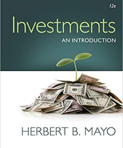 (eBook PDF) Investments: An Introduction 12th Edition