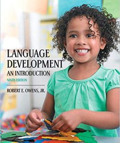 (eBook PDF) Language Development: An Introduction 9th Edition