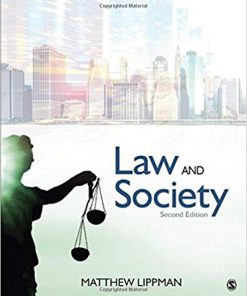 (eBook PDF) Law and Society 2nd Edition by Matthew Lippman