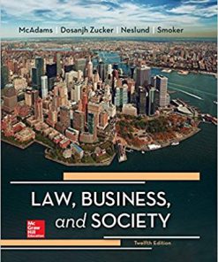 (eBook PDF) Law, Business and Society 12th Edition