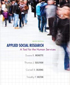 (eBook PDF) Applied Social Research: A Tool for the Human Services 9th Edition