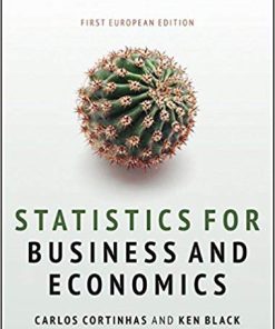 (eBook PDF) Statistics for Business and Economics by Carlos Cortinha