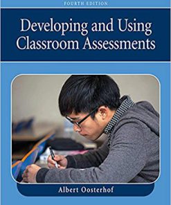 (eBook PDF) Developing and Using Classroom Assessments 4th Edition