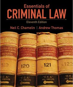 (eBook PDF) Essentials of Criminal Law 11th Edition