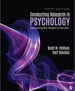 (eBook PDF) Conducting Research in Psychology: Measuring the Weight of Smoke 5th Edition