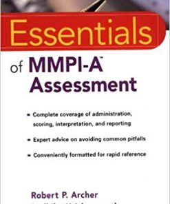 (eBook PDF) Essentials of MMPI-A Assessment (Essentials of Psychological Assessment Book 23)
