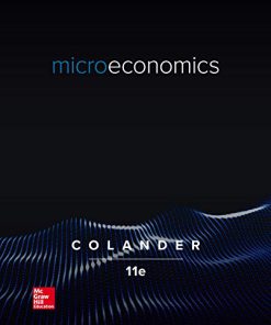 (eBook PDF) Microeconomics 11th Edition by David Colander