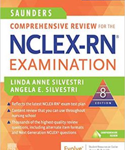 (eBook PDF) Saunders Comprehensive Review for the NCLEX-RN Examination 8th Edition