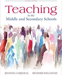 (eBook PDF) Teaching in the Middle and Secondary Schools 11th Edition