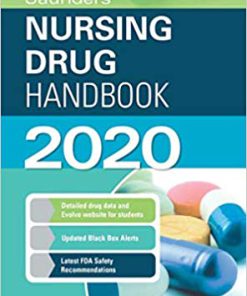 (eBook PDF) Saunders Nursing Drug Handbook 2020 1st Edition