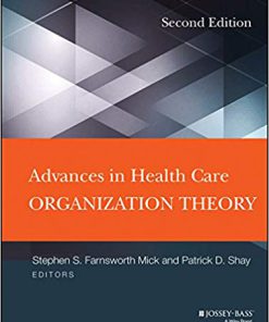 (eBook PDF) Advances in Health Care Organization Theory 2nd Edition