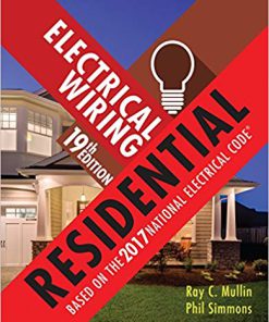 (eBook PDF) Electrical Wiring Residential 19th Edition