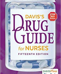 (eBook PDF) Davis's Drug Guide for Nurses 15th Edition