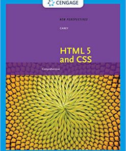 (eBook PDF) New Perspectives on HTML 5 and CSS: Comprehensive 8th Edition