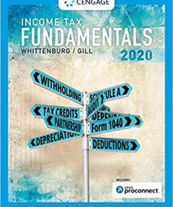 (eBook PDF) Income Tax Fundamentals 2020 38th Edition