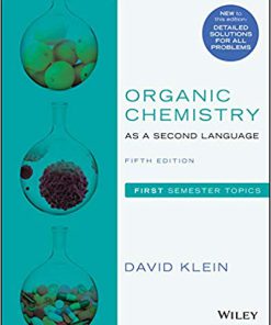 (eBook PDF) Organic Chemistry as a Second Language: First Semester Topics 5th Edition