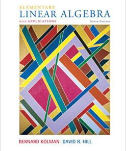 (eBook PDF) Elementary Linear Algebra with Applications 9th Edition