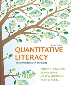 (eBook PDF) Quantitative Literacy: Thinking Between the Lines Second Edition