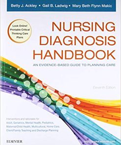 (eBook PDF) Nursing Diagnosis Handbook: An Evidence-Based Guide to Planning Care 11th Edition