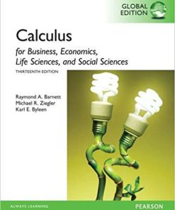 (eBook PDF) Calculus for Business, Economics, Life Sciences and Social Sciences, 13th Global Edition